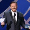 Video: Ricky Gervais read his hilarious winning speech out at the Emmys last night… even though he didn’t win