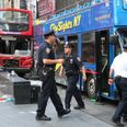 Pic: The scene in New York after two buses crashed into each other in Times Square
