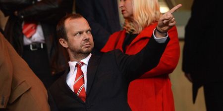 Man Utd CEO Ed Woodward was bigging up Daley Blind’s Twitter followers and Google searches for Angel di Maria today