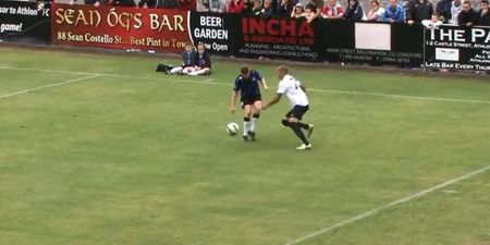 Video: Bobby Zamora pulled off a delicious nutmeg against Athlone Town last night