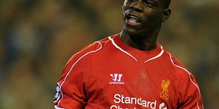 Mario Balotelli pokes fun at his recent form with this tweet after scoring against Swansea