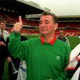 Pic: Nottingham Forest fans pay a lovely tribute to Brian Clough by wearing green jumpers against Spurs