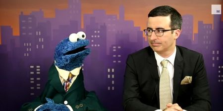 Video: Stop everything! John Oliver, Cookie Monster and Nick Offerman team up to read the news