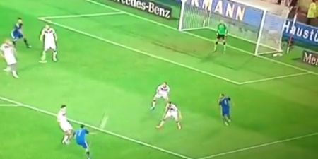 Vine: Angel di Maria’s assist for Sergio Aguero tonight is… we have no words…