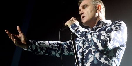 Morrissey will play his first Irish gig since 2011 this December