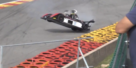 Video: Racer lucky to survive terrifying high-speed crash at Spa