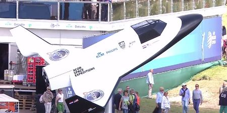 Video: Golfer wins a trip into space with this hole-in-one at the KLM Open