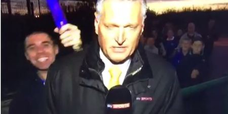 Vine: Nothing to see here, just an Everton fan waving a dildo on Sky Sports News on Deadline Day
