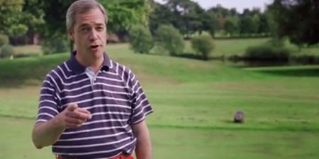 Video: Euro sceptic Nigel Farage stars in bizarre ‘Pro Europe’ video ahead of the Ryder Cup