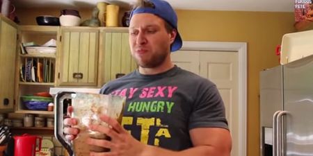 Video: Man makes the ultimate fast food shake with all your takeaway favourites
