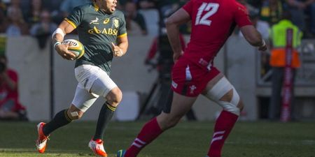 Pic: Bryan Habana’s pair of custom Adidas boots for his 100th Springbok cap are pretty sweet