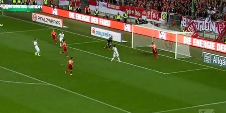 Vine: A Kaiserslautern player was responsible for the worst open-goal miss of 2014 last night