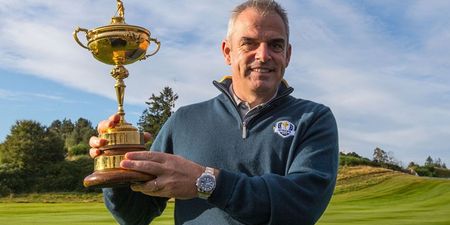 Vine: European fans chant ‘There’s only one Paul McGinley’ at the Ryder Cup opening tee