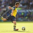 Vine: Aaron Ramsey delivered the worst pass of the Premier League season so far yesterday