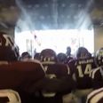 Video: This GoPro footage of players in the tunnel before a college football game is pure class