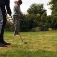 Video: Irish lads’ deadly back garden golf trickshot looks even deadlier in slow-motion