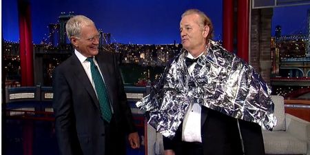 Video: Bill Murray gave a brilliant interview on Letterman while training for the NYC marathon