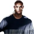 Andy Carroll passes the time by modelling for high street chain H&M