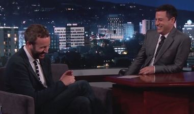 Video: Chris O’Dowd was his usual hilarious self on Jimmy Kimmel last night