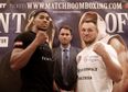 Pic: Boxer Anthony Joshua looks in slightly better nick than his opponent tomorrow night