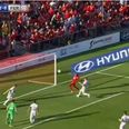 Video: Have you ever seen anyone miss an open goal from three yards out?