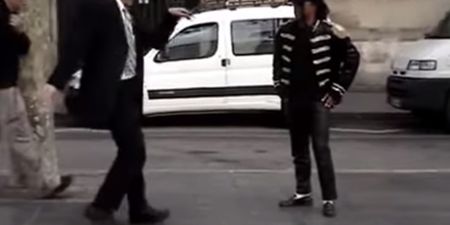 Amazing! Mormon missionary has dance off with Michael Jackson impersonator…