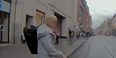 Video: Luas safety video highlights risks some pedestrians take when crossing the tracks