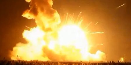Video: Unmanned NASA rocket Antares explodes immediately after launch in Virginia
