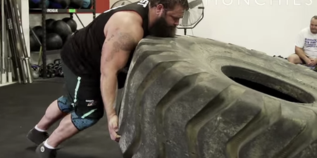 Video: Meet Robert Oberst; the strongman who eats 20,000 calories a day