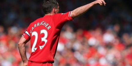 Jamie Carragher briefly forgot he’s not a Liverpool player anymore this morning