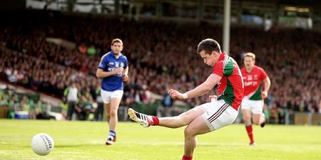 Pic: Graphic evidence, if any was needed, of just how deadly Cillian O’Connor is from placed balls