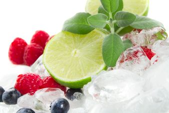 Tasty and easy to make protein recipes: Amino Energy fruit fusion ice-cubes
