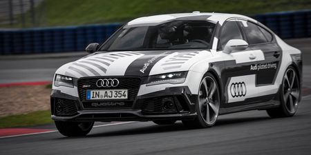 Video: Watch as Audi’s autonomous RS7 Sportback takes on the Hockenheimring