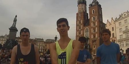 Video: These Irish lads had some craic while interrailing this summer and they caught it all on a GoPro camera