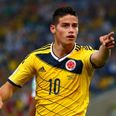 Video: James Rodriguez scored a peach for Colombia last night