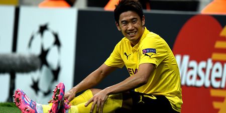 Vine: Get a load of this sublime first touch from Shinji Kagawa