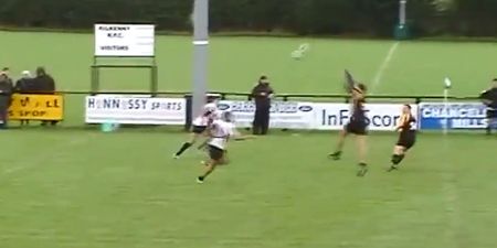 Video: Magnificent piece of individual skill leads to class try in the Leinster league