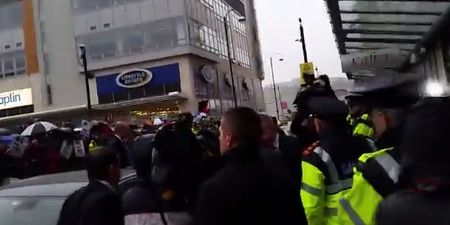 Video: People in Cork gave Enda Kenny a very noisy and hostile “welcome” this morning