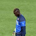 Mario Balotelli injures his hamstring and is forced back to Liverpool