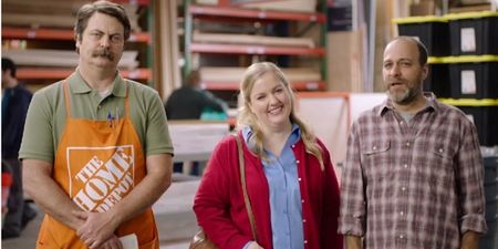 John Oliver and Nick Offerman discuss the fights that couples always seem to have in DIY stores