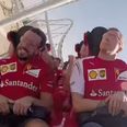 Video: Kimi Raikkonen looks bored off his face on world’s fastest rollercoaster