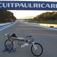 Video: Rocket powered bicycle travels over 300-km/h & sets new record