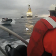Video: Spanish Navy RIB boat repeatedly rams Greenpeace activists with force