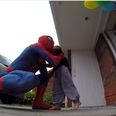 Video: Dad dresses up as Spider-Man as a birthday surprise for his terminally-ill son and it’s just fantastic