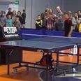 Video: This young kid attacked the referee at the end of a table tennis match