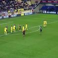 Video: This absolute rocket of a free-kick just has to be seen