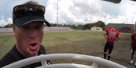 Video: This GoPro footage of American football training is really fantastic