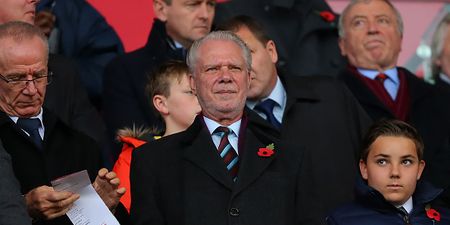 Pic: A West Ham fan trolled the West Ham owner on Twitter and it was Gold