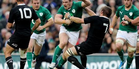 Vine: Cian Healy recalls the time he bulldozed Richie McCaw in a very appropriate response to a Conor McGregor tweet