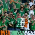 Pic: Scottish journalist slags off the Irish soccer team; Irish fan offers him a bet with an interesting forfeit